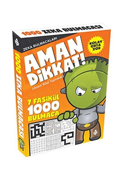 Uğurböceği Yayınları Zeka Bulmacaları - Aman Dikkat