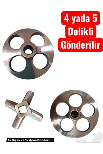 DOĞAN ÇİFTEL 32 No Kıyma Makina Ayna ve Bıçak Seti. 30mm 4 yada 5 Delikli