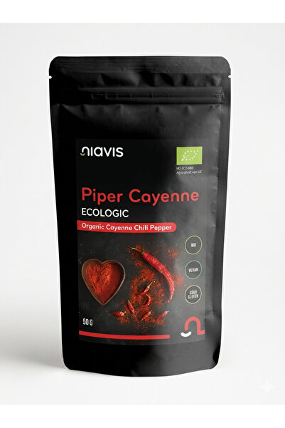 Niavis Ardei iute Cayenne fără gluten 50g