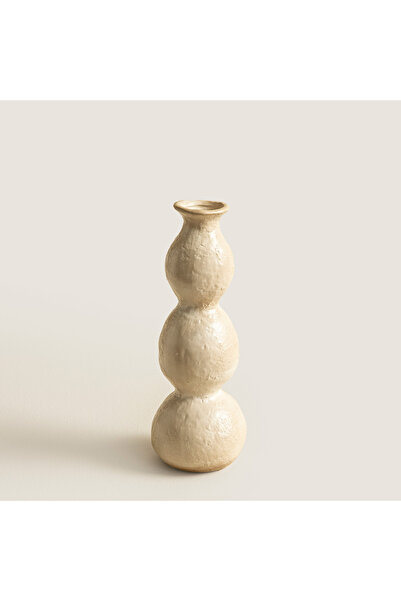 Chakra VASE OLINA CERAM CREA S (10,5x10,5x29,5cm) Natural