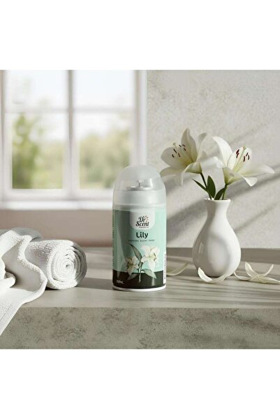PAN HOME Dr Scent Aerosol Room Spray Lily 300ml - White