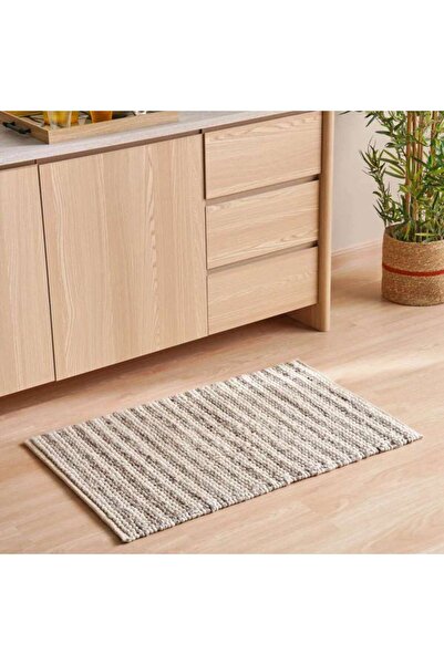 PAN HOME Herma Hand Woven Pet Dhurrie 60x90cm - Beige