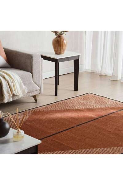 PAN HOME Wimbel Textured Rug 160x230cm - Brown
