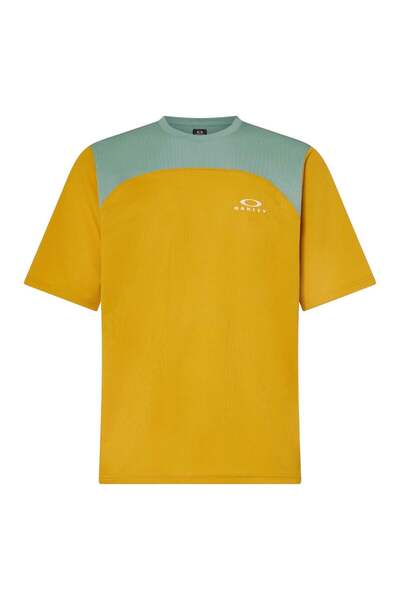 Oakley Tricou bărbătesc FREE RIDE SS 2025 - Galben închis - XL