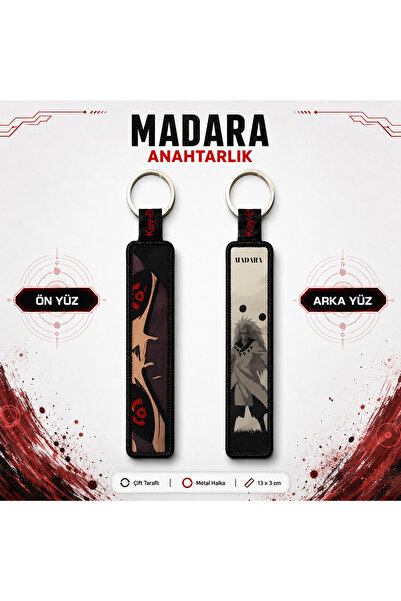 KeyB Uchiha Madara Anime Anahtarlık Çanta Aksesuarı Hediyelik Figürlü
