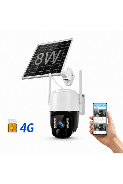 OEM Cameră de supraveghere 4G și Wi-Fi Premium – Panou Solar, 3MP, PTZ 355 ° ...
