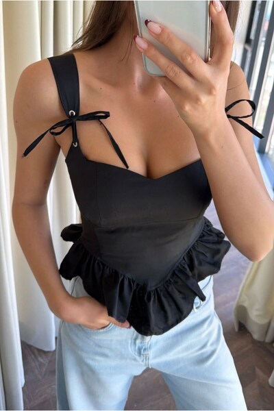HerTon Bustieră roz Gingham