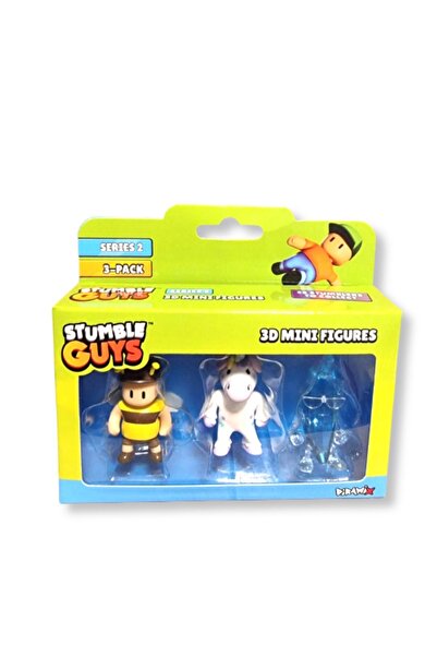 TOYFEST سلسلة Stumble Guys 2 - مجموعة مجسمات صغيرة ثلاثية الأبعاد مكونة من 3 ...