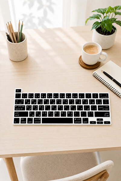 Mcstorey Arapça Klavye Koruyucu Macbook Pro 13inç M1 M2 Çip (US-ABD) A2251 A2...