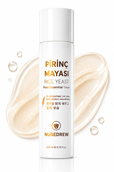 NUBEDREW Pirinç Mayası Tonik 200 ml Aydınlatıcı Beyazlatıcı Leke Karşıtı Neml...