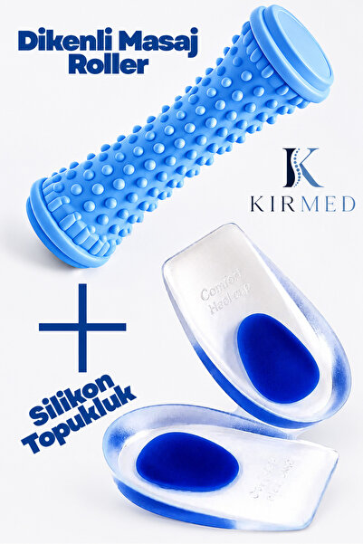 kırmed Ayak Topukluk Seti - Silikon Topukluk Topuk Dikeni Tabanlığı ve Ayak M...