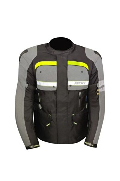 ebakbak Motorcycle Coat Long 4 Seasons Full Protection Maxdura 600-D Durable ...
