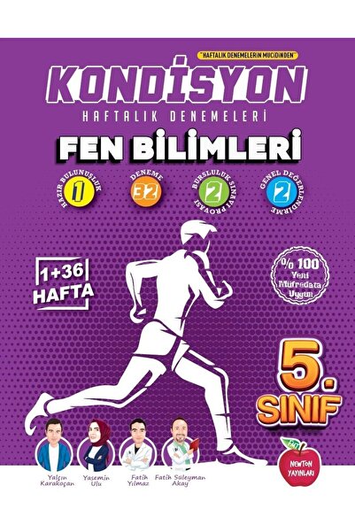 Newton Yayınları 5. Sınıf Kondisyon Fen Bilimleri Denemeleri / Kolektif / New...