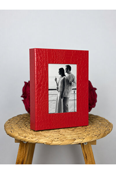 Rabsev 15x21cm Leather Photo Album with 200 Photo Capacity and Luxury Window