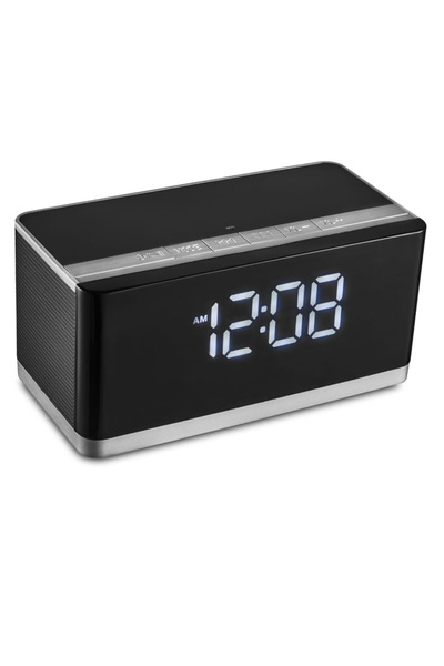 OEM Boxa Multimedia Bluetooth cu Ceas, FM Radio 10W, USB/TF, Microfon, Sistem...