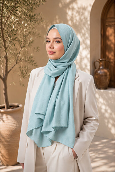 MİRSOY SCARF Mir Desen Kaymaz jakarlı Şal