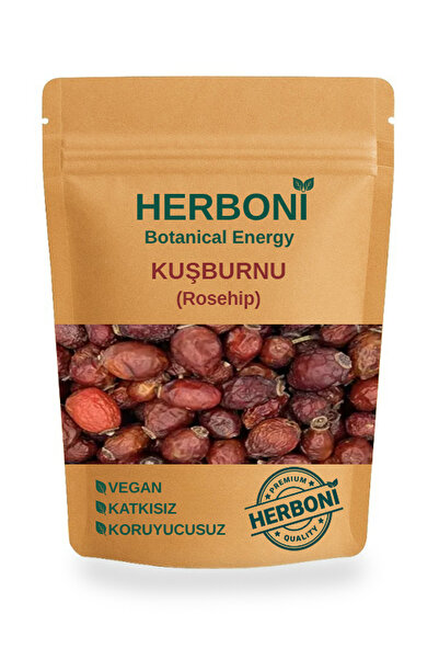 HERBONİ Kuşburnu 100g, Yabangülü, Itburnu, Itgülü, Gülelması, Yiric, Roseship...