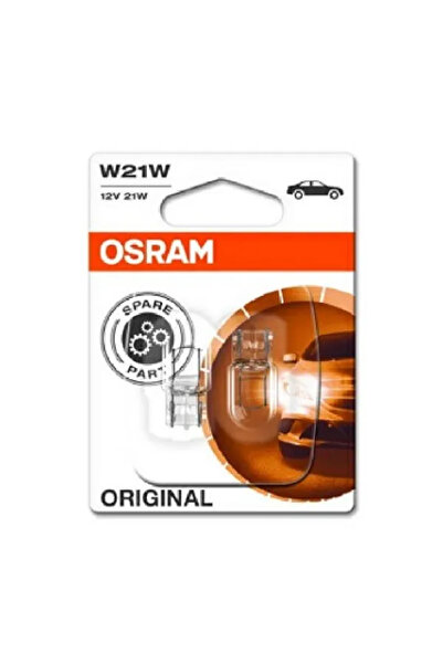 Osram Комплект от две оригинални халогенни автомобилни крушки W21W 21W 12V 75...
