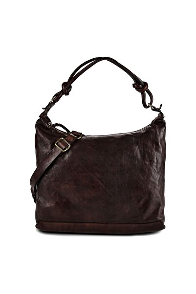 Campomaggi Vittoria Schultertasche L Leder 40 cm