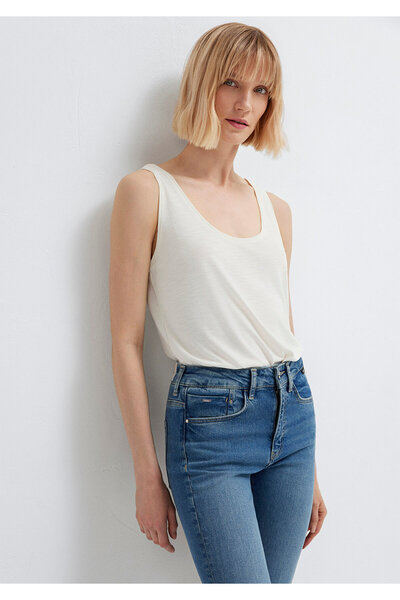 Mavi Ekru Atlet Slim Fit / Dar Kesim 1613216-70057