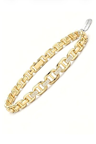 Nuggita Lock 8 Detailed Steel Bracelet