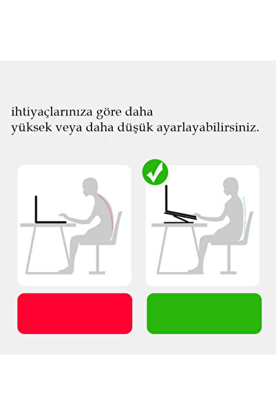 Reidan Çelik 360 Model Katlanır Tablet Stand Katlanabilir Metal Tablet Tutucu Standı Tablet ve Telefon