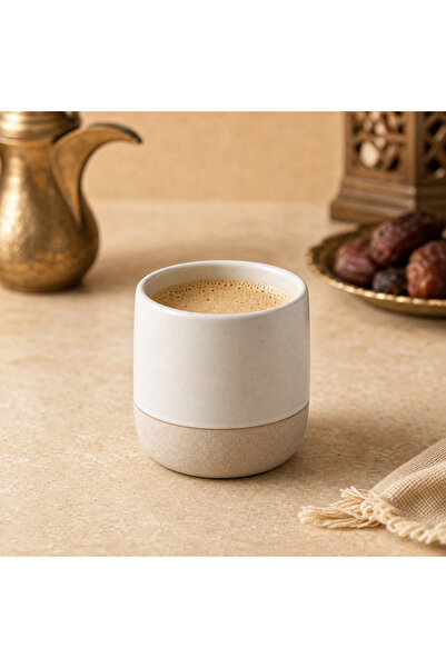 KB Handmade Arabic Coffee Cup - 230ml Tea Mug ,Heat Resistant ,for Home & Hos...