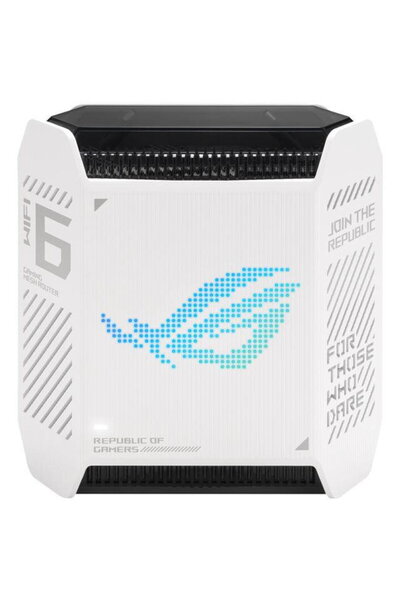 ASUS ROG Rapture GT6 (W-1-PK), AX10000, Tri-Band, acoperire 275m², Tri-Core 1...