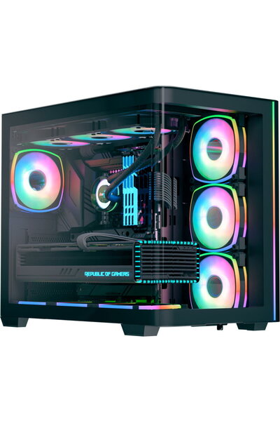 AEROCOOL P500C EVO-G-BK-v1 Fara sursa Negru