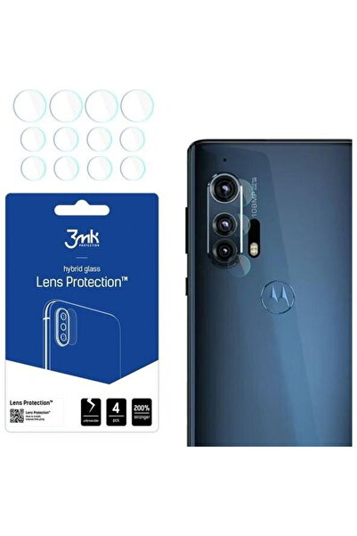 3MK Sticlă hibridă pentru lentila camerei Protecție lentilă Motorola Edge Plu...