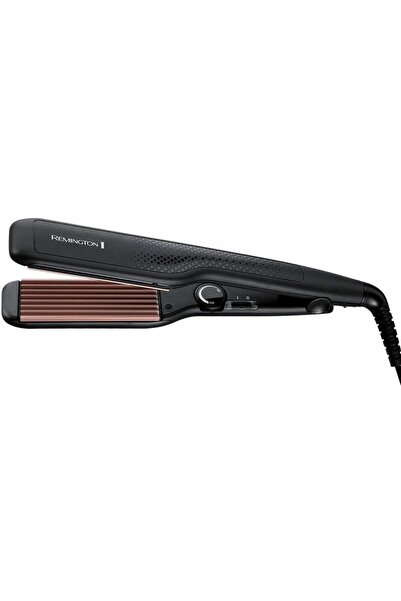 Remington Ceramic Crimp S3580, Placi ceramice cu turmalina, 150-220 C, Negru