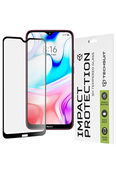 Techsuit Folie pentru Xiaomi Redmi 8 / Redmi 8A - 111D Full Cover / Full Glue...
