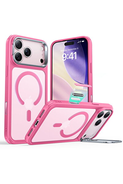 ESR Husa pentru iPhone 17 Pro Max - Classic Hybrid HaloLock Kickstand - Frost...