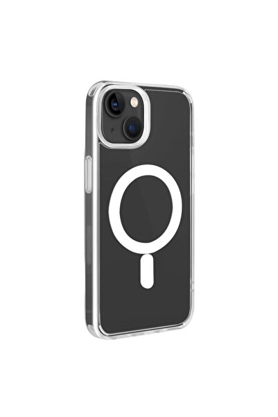 Puro Husă de silicon Lite Mag MagSafe pentru iPhone 14 / 13 - Transparentă