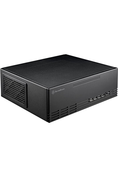 SilverStone SST-ML11B Milo Slim HTPC Micro-ATX Negru