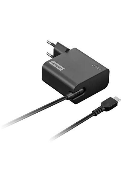 LENOVO 4X21L54610, Adaptor de perete USB-C de 65W - UE, Negru