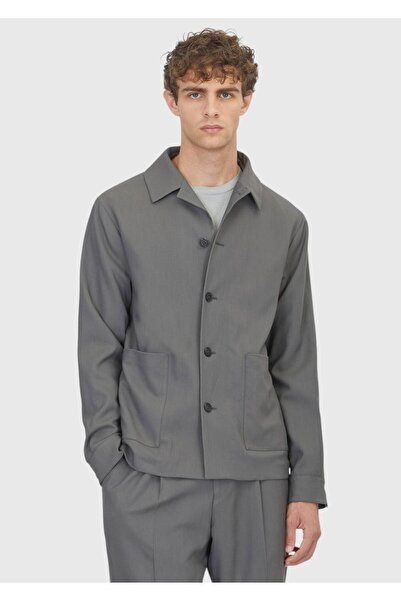 Ramsey Dark Gray Shirt Jacket