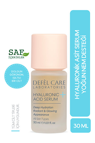 Defel Care Hyaluronik Asit Serum 30 ml | Yoğun Nem Desteği & Dolgun Görünüm