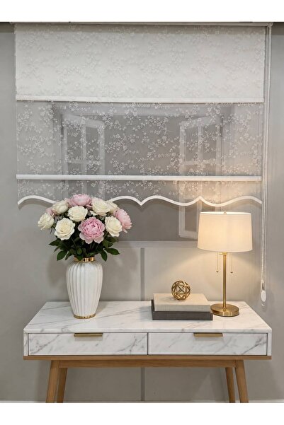 Double Mechanism Tulle and Roller Blind - Model 6