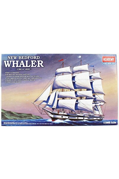 Academy 14204 1/200 Ölçek, New Bedford Whaler Yelkenli Gemisi, Plastik Model ...