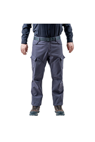 SAVAGE İçi Polarlı Softshell Pantolon - Su Rüzgar Geçirmez - - Antrasit