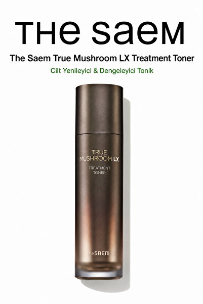 THE SAEM True Mushroom LX Treatment Toner - Cilt Yenileyici & Dengeleyici
