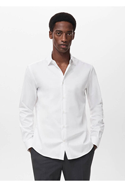 MANGO Man Comfort stretch non-iron gömlek
