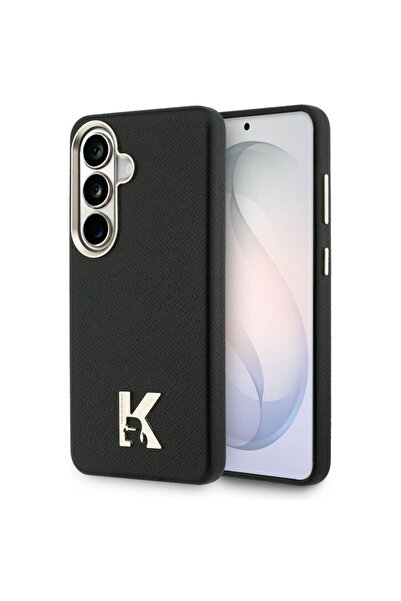 Karl Lagerfeld Husă Samsung Galaxy S26 - Piele granulată cu finisaj învelit ș...