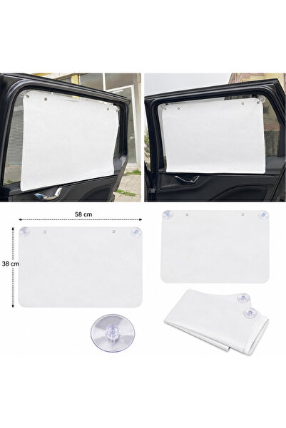 eryatex Auto Sunshade Curtain Side Window Sun Preventer Anti-Fly Mother Baby ...