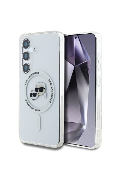 Karl Lagerfeld Husa pentru Samsung Galaxy S25 - IML MagSafe (KLHMS25SHLSKCH) ...