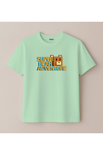 BLITZIST Tricou pentru copii cu imprimeu Super Bear Adventure (4-13 ani) - Tr...