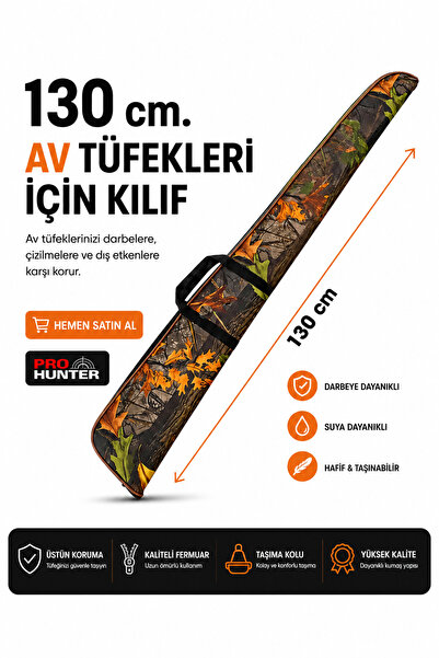 PROHUNTER Tüfek Kılıfı 130 Cm (71 NAMLU) Av Tüfeği Kılıfı