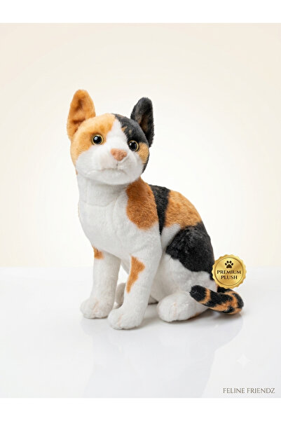 berattoys 30 cm sesli peluş kedi miyavlayan kedi peluş oyuncak kedi hediyelik...