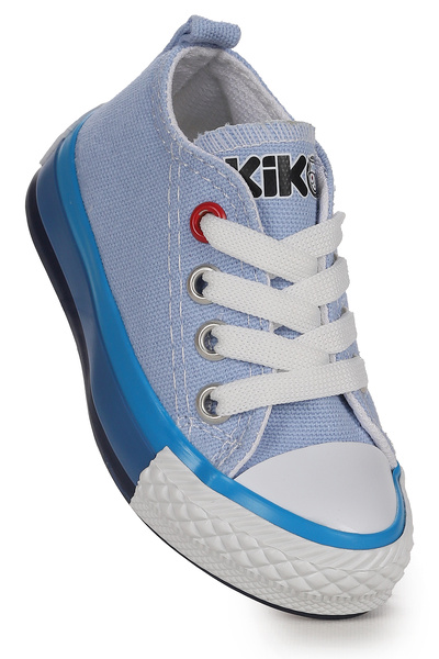 Kiko Kids Tinna Bağcıklı Erkek Bebek Keten Spor Ayakkabı